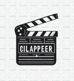 Klappern von Filmklappen im Vintage